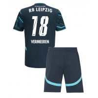 RB Leipzig Arthur Vermeeren #18 Tredjeställ Barn 2024-25 Korta ärmar (+ Korta byxor)